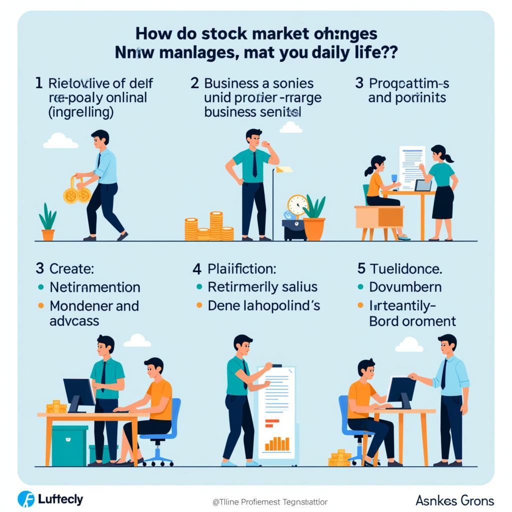 Stock market influence on everyday economic activities