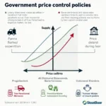 Government policy influence on market dynamics through price control mechanisms
