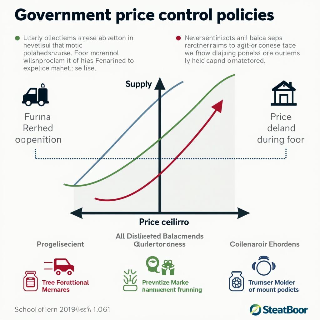 Government policy influence on market dynamics through price control mechanisms