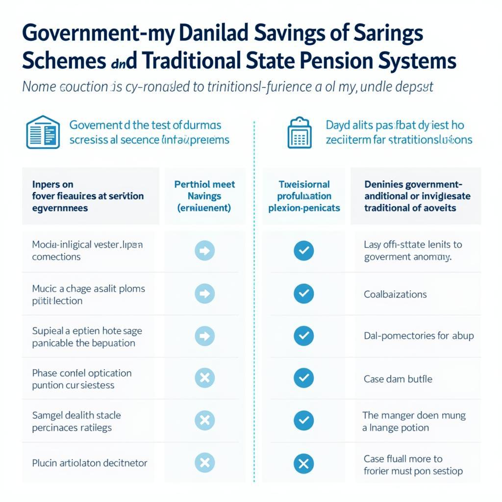 Government backed savings plans versus state pensions comparison