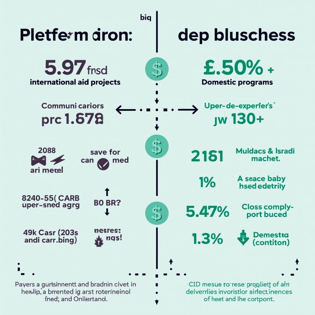 Government spending priorities between international aid and domestic issues