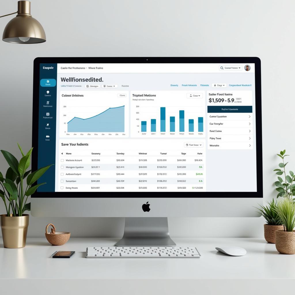 Healthcare savings account management system interface