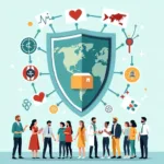 Universal healthcare system protecting global health security