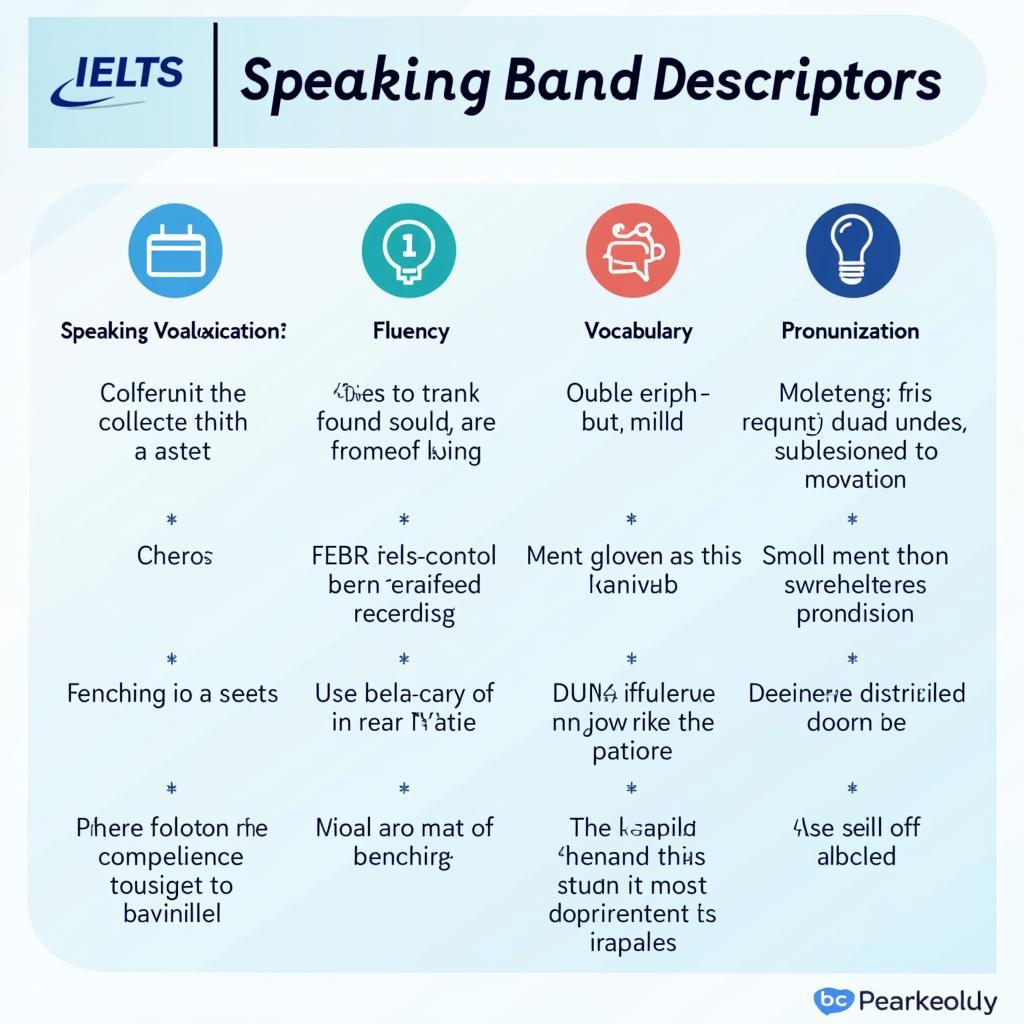 IELTS Speaking Band Descriptors and Assessment Criteria