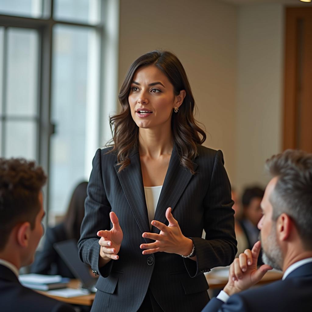 IELTS Speaking Candidate Delivering Confident Response
