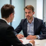IELTS Speaking Test Examiner and Candidate Discussion