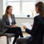 IELTS Speaking Test Interview Session Between Examiner and Candidate