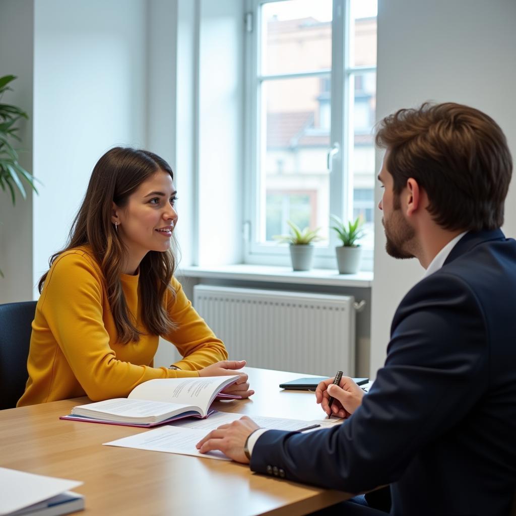 IELTS Speaking Test Interview Setting
