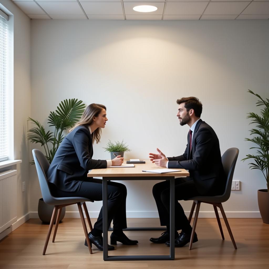 IELTS Speaking Test Professional Environment