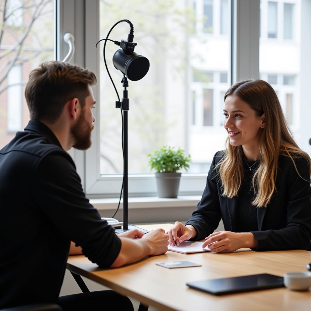 IELTS Speaking Test Interview Setting