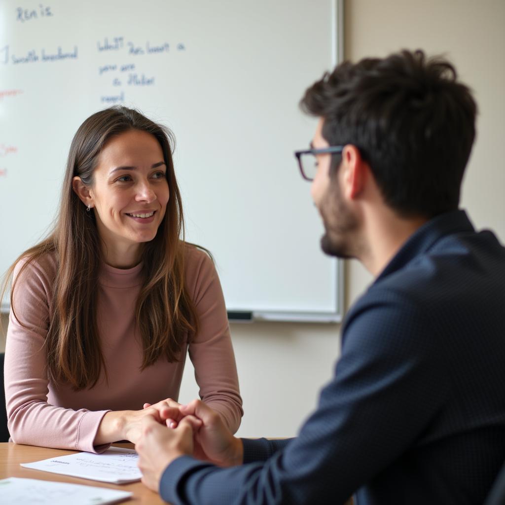 IELTS speaking test interaction