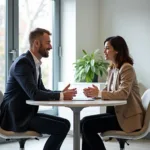 IELTS Speaking Test Environment Professional Setting