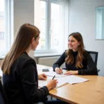 IELTS speaking test interaction between examiner and candidate