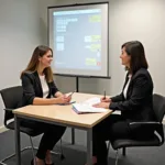 IELTS Speaking Test Interview Setting