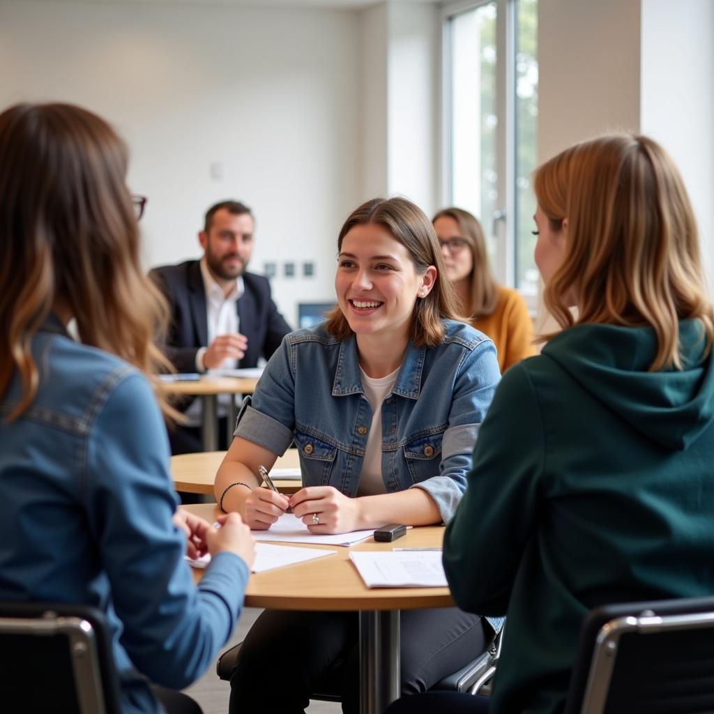 IELTS candidate discussing live performances with examiner
