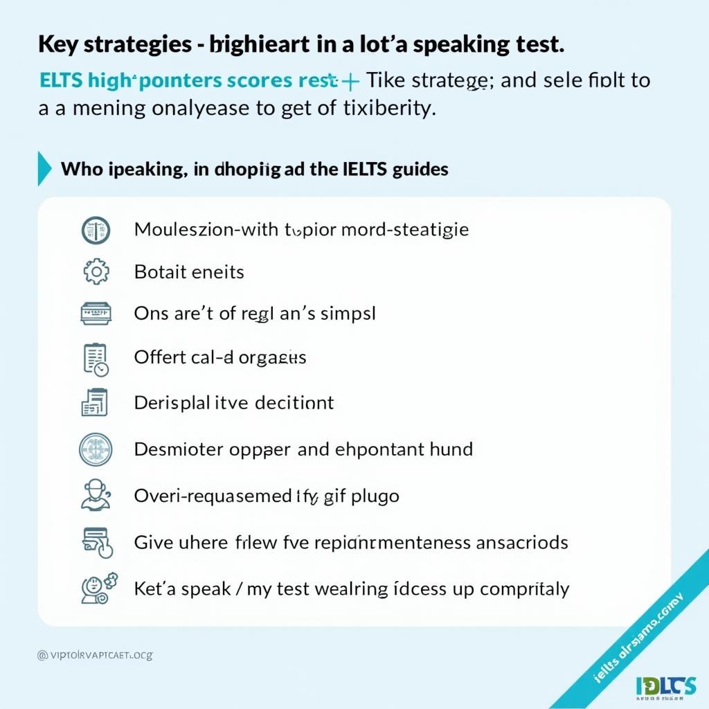 IELTS Speaking Success Strategies