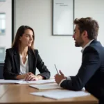 IELTS Speaking Test Examiner and Candidate Interaction