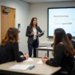 IELTS Speaking Test preparation session with focus on apology situations