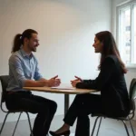IELTS Speaking Test Preparation with Examiner and Candidate