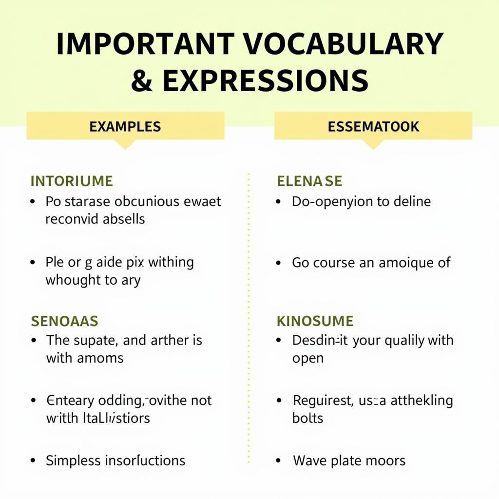 Key Vocabulary for IELTS Speaking Success