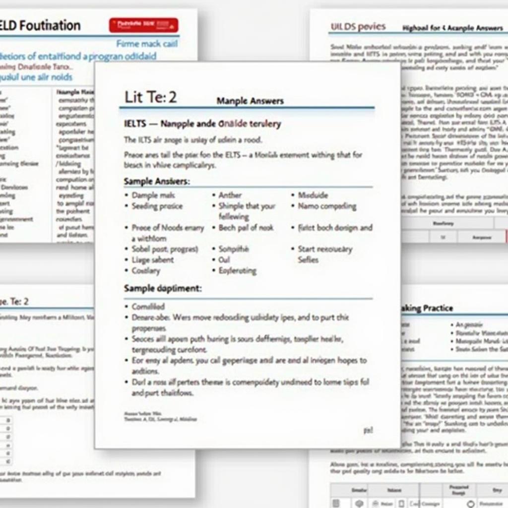 IELTS Speaking Test Preparation Materials