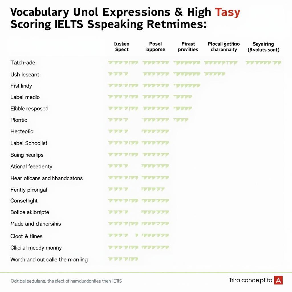 Advanced IELTS Speaking Vocabulary Implementation