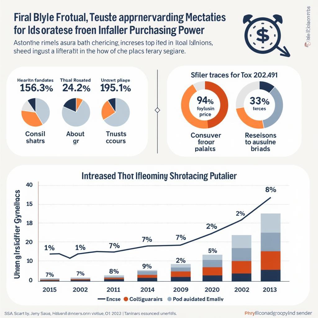 How rising inflation affects consumer purchasing power and spending habits