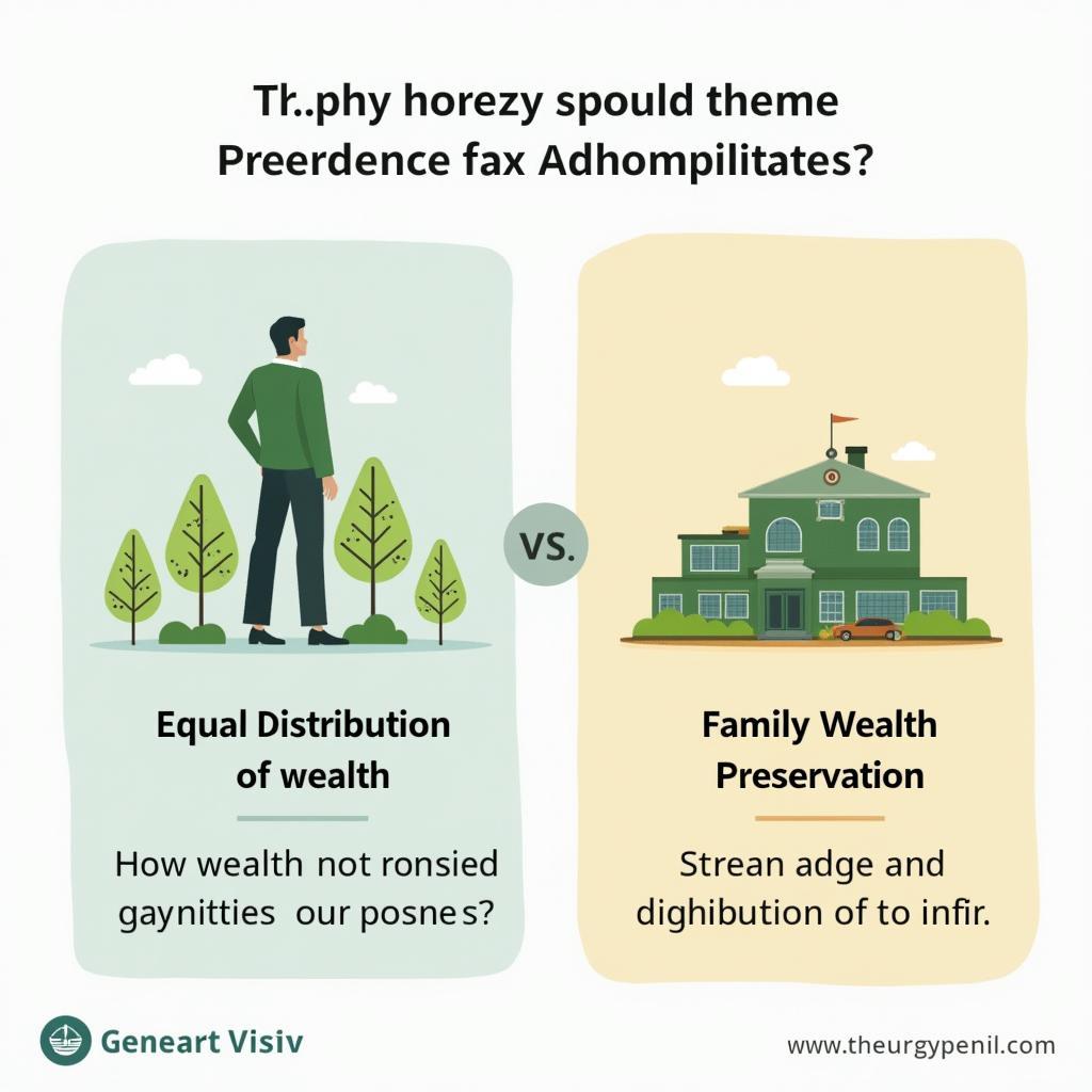 The debate over inheritance tax and social equality