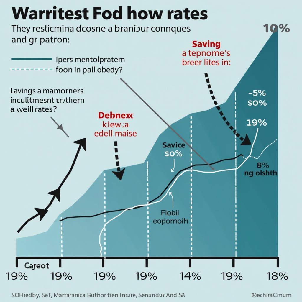 Interest rates impact on economic growth and savings analysis