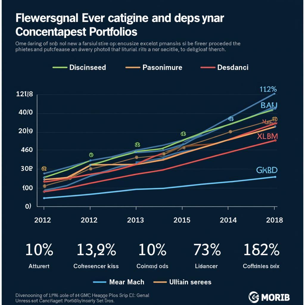 Portfolio analysis showing diversification benefits