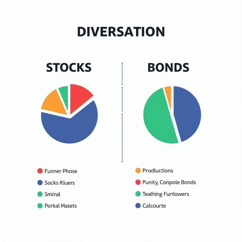 Balanced Investment Portfolio Strategy Illustration