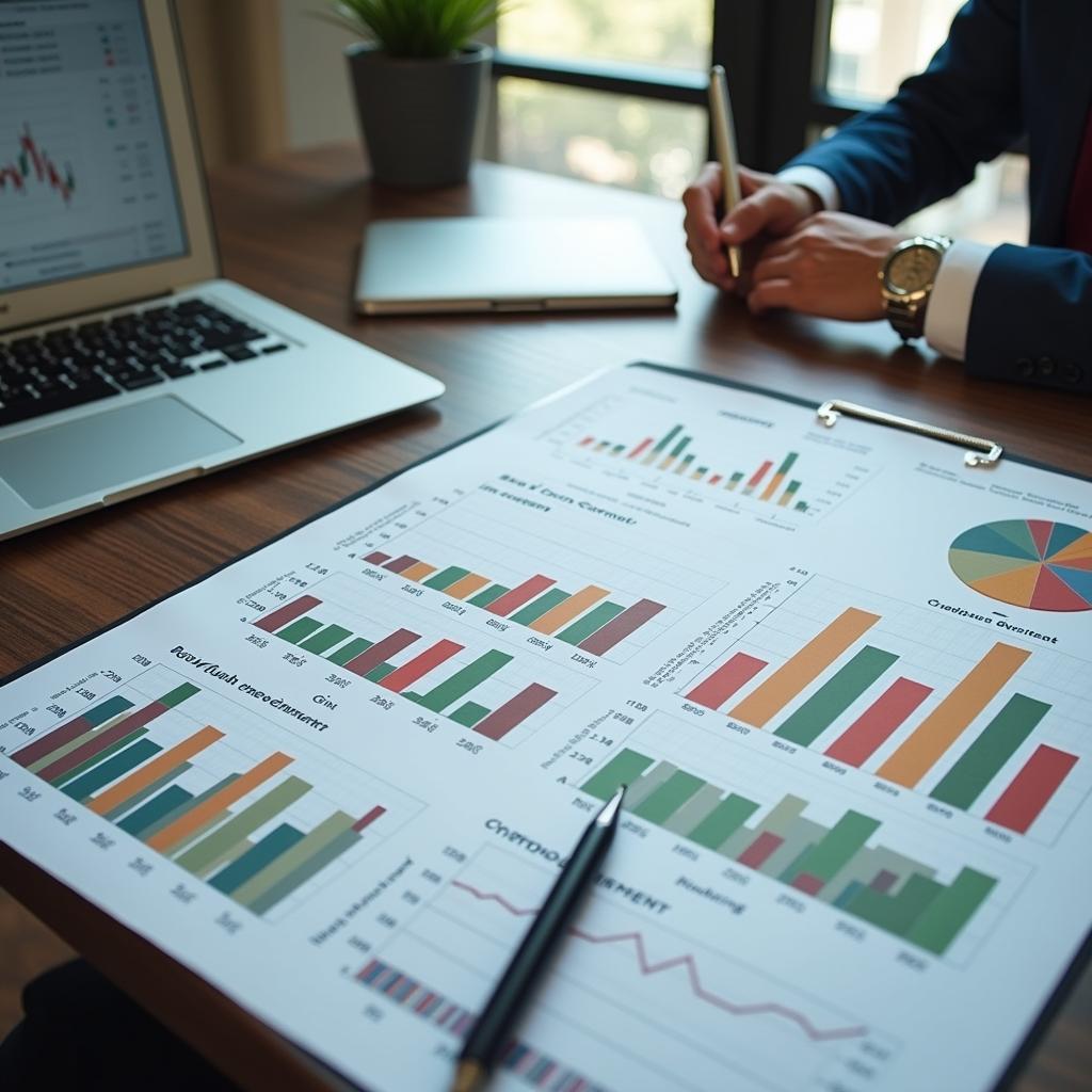 Diverse investment portfolio showing traditional and alternative assets
