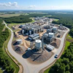 Environmental impact of modern landfill waste management systems