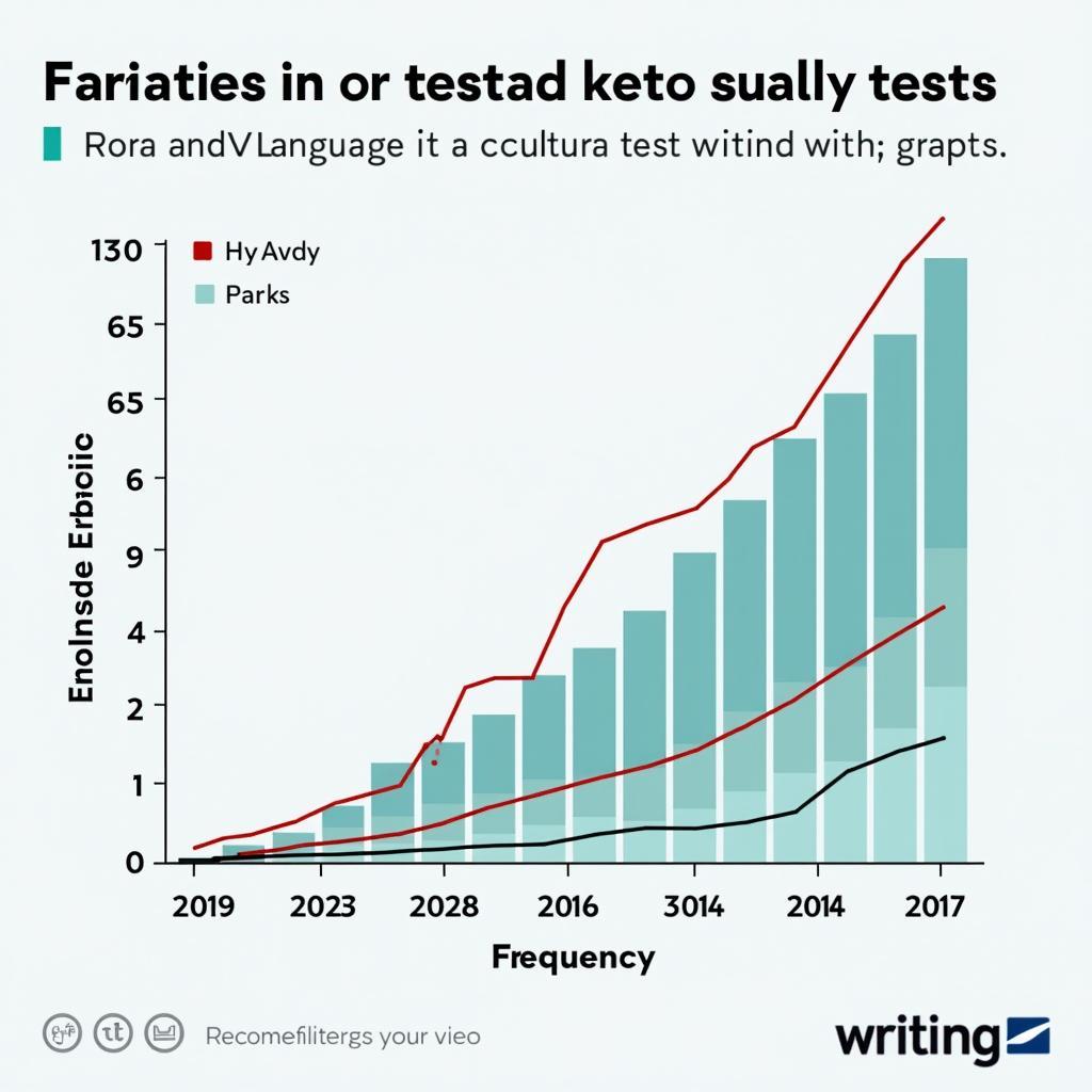 IELTS Writing Task 2 topics frequency analysis showing language preservation trends