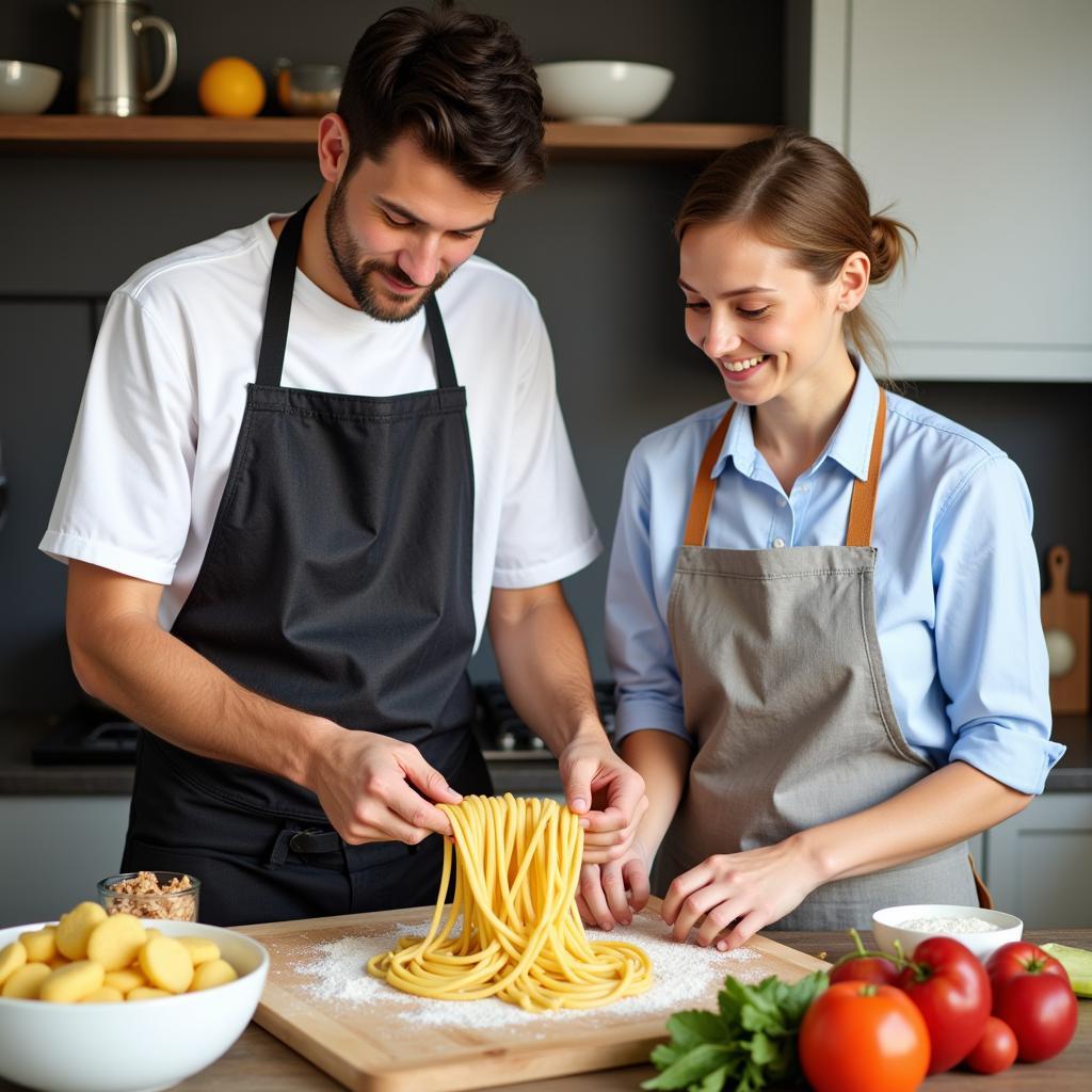 Learning cooking skills as described in IELTS Speaking test