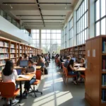 Public libraries providing essential resources to low-income neighborhood residents