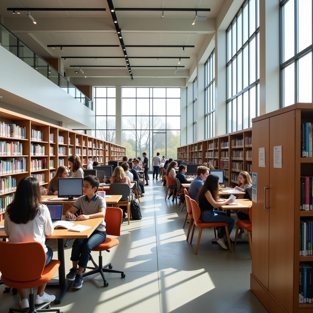 Public libraries providing essential resources to low-income neighborhood residents