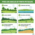 Effects of deforestation on local weather patterns and community life