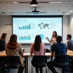 Mass migration effects discussion in modern classroom setting