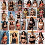 Diverse body images shown in modern media content