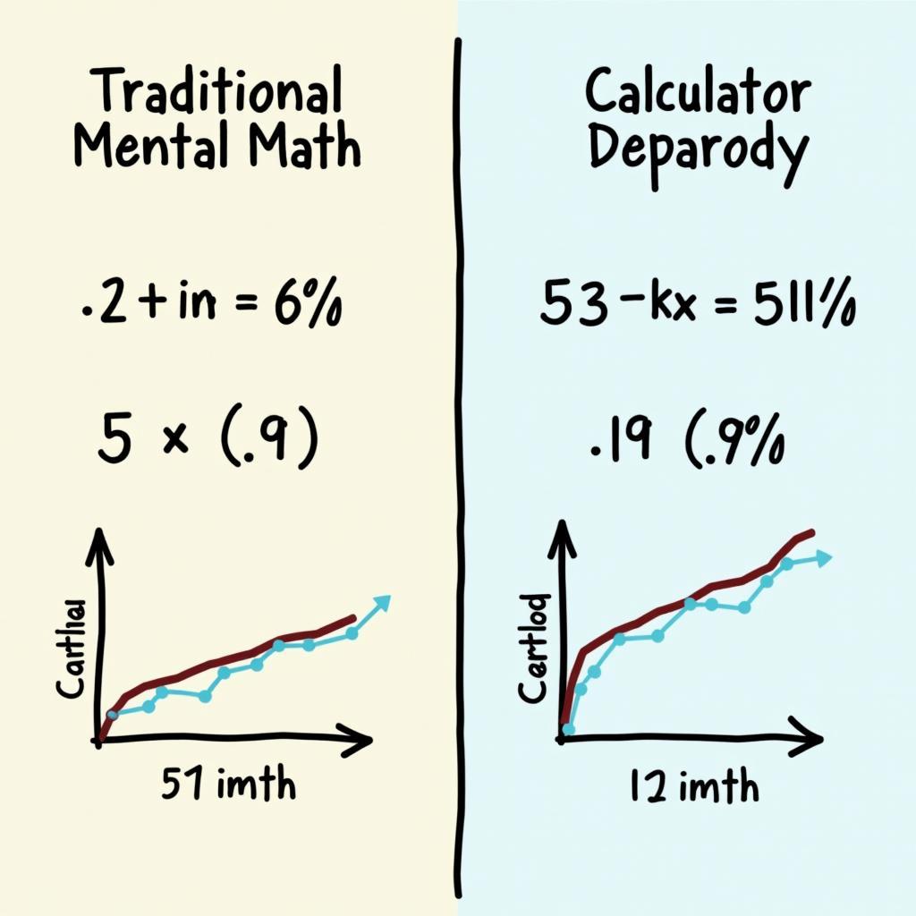 Impact of technology on mental math abilities