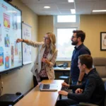 Mentor helping student develop resilience through practical exercises