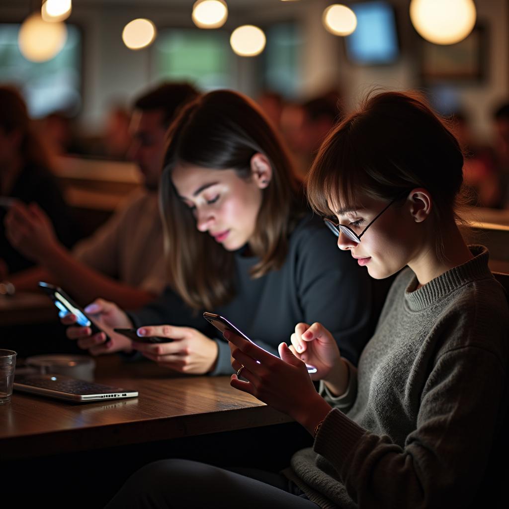 Digital technology impact on traditional social connections in communities