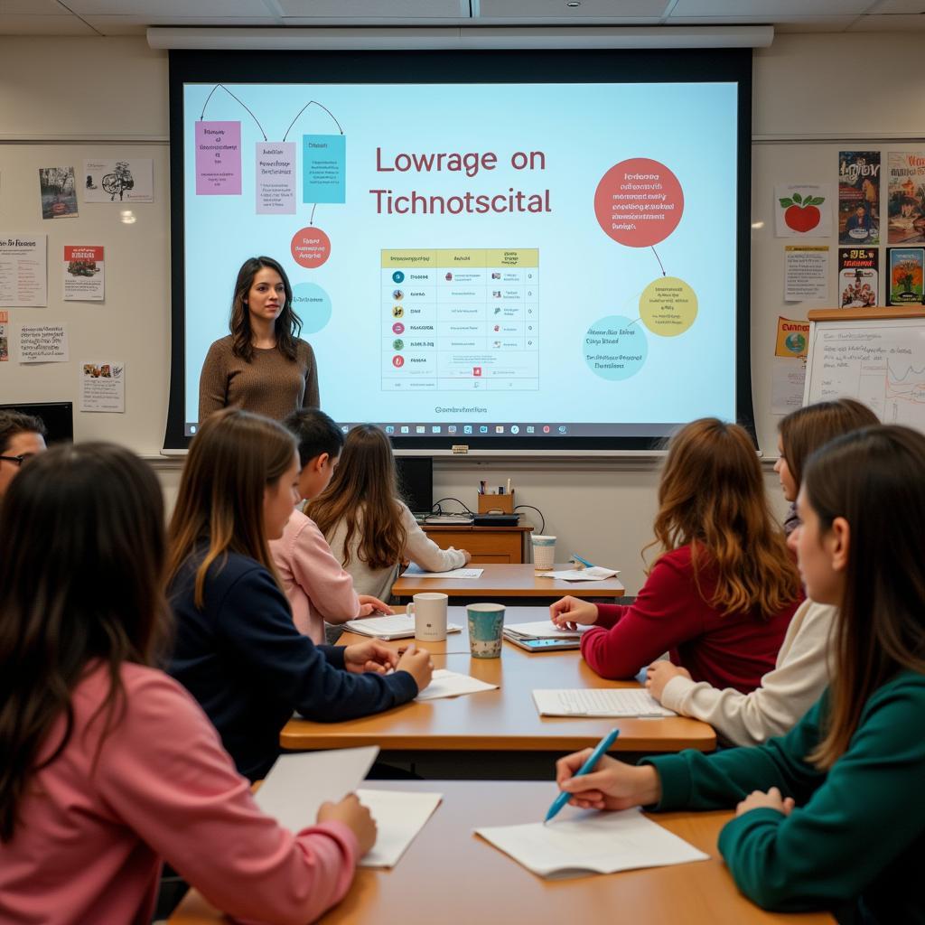 Students from diverse backgrounds engaging in multilingual education