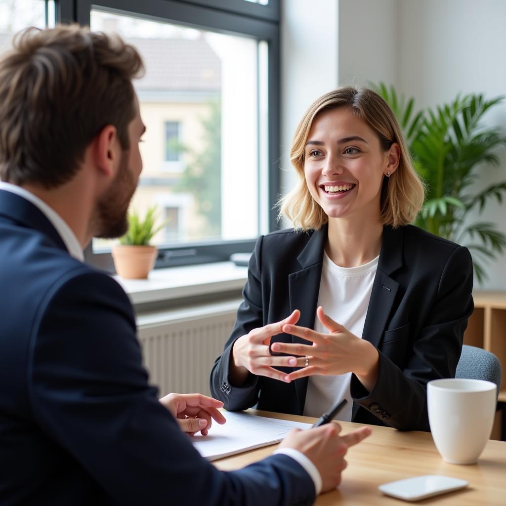 IELTS candidate discussing planning and flexibility