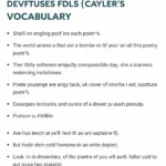 Essential Vocabulary for Discussing Poetry in IELTS