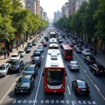 Public transportation plays vital role in reducing urban traffic congestion
