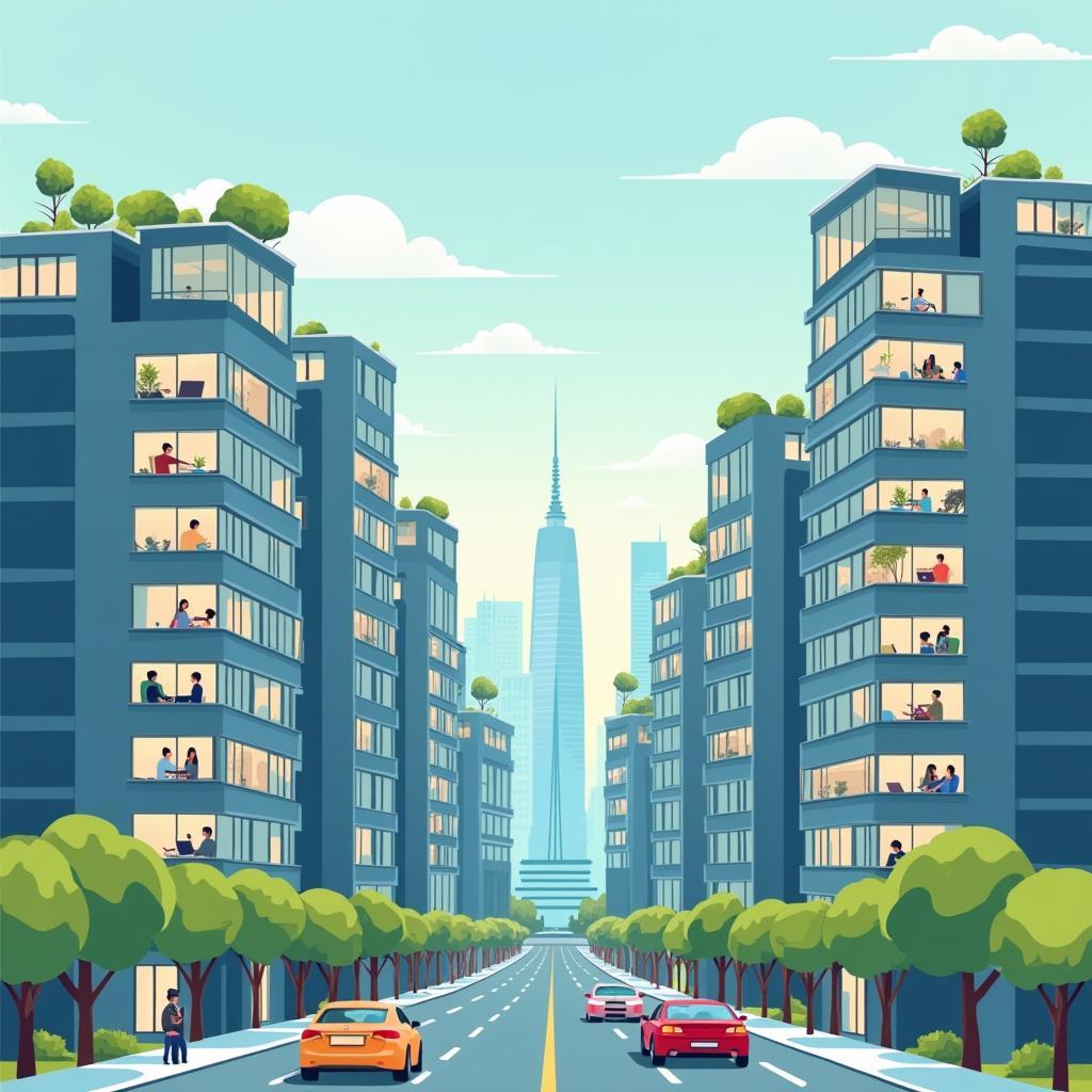 The impact of remote work on modern urban infrastructure and city planning