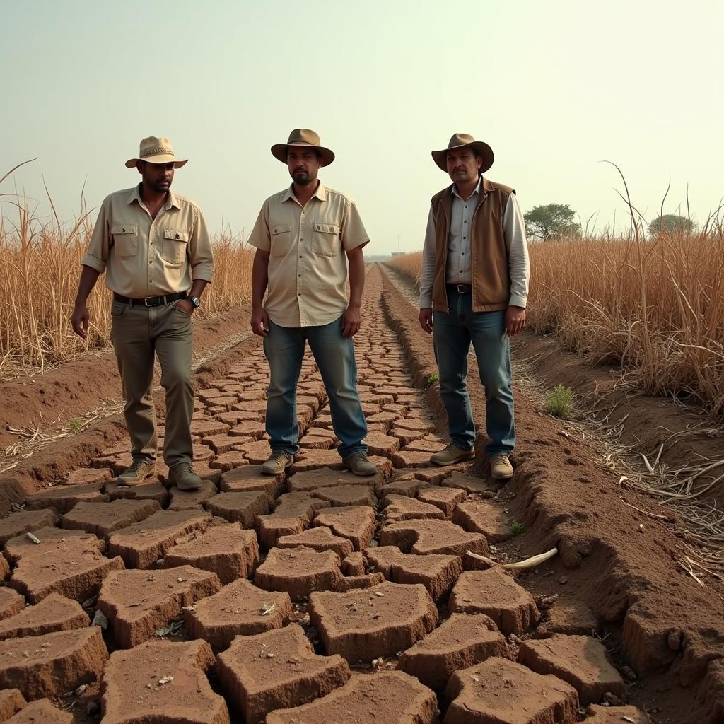 Rural farmers facing challenges due to climate change effects