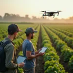 Modern agricultural technology transforming rural farming practices